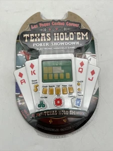 Texas Hold Em Poker Showdown Las Vegas Casino Corner elektronisches Handheld-Spiel - Bild 1 von 7