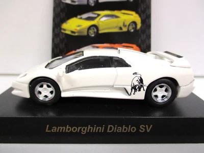 KYOSHO - MINI COLECCIÓN IV - LAMBORGHINI DIABLO SV (BLANCO) - 1/64 Foto 1 de 4