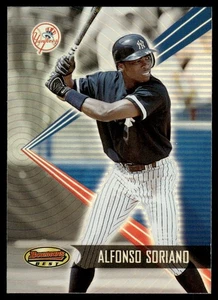 2001 Bowman's Best Alfonso Soriano New York Yankees #124 - Picture 1 of 2