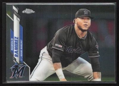 2020 Topps Harold Ramirez #528 Miami Marlins - Image 1 of 2