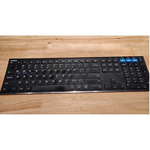 Arteck Bluetooth Keyboard Multi Device Wireless Keyboard for iOS Android Works - Picture 1 of 6