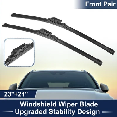 Limpiaparabrisas delantero mejorado 23"+21" para Porsche 911 2012-2024 bloqueo superior Foto 1 de 4