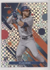 Topps Finest Common Checkerboard Refractor Dylan Crews #34 Rookie RC 2025 - Imagen 1 de 3