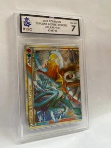 TOPPS PSA MGC 2010 POKEMON SUICUNE Y ENTEI LEGEND DESATADO GRADO 7 - Imagen 1 de 2
