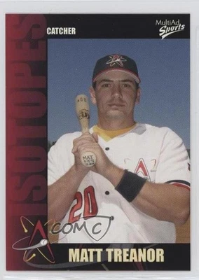 2003 MultiAd Sports Albuquerque Isotopes Matt Treanor #22 - Image 1 of 2