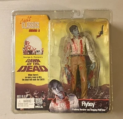 Figura NECA Cult Classics Serie 3 George Romero Dawn of the Dead FLYBOY Nueva en Caja Foto 1 de 3