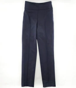 AKRIS PUNTO High Rise Stretch Skinny Pants Navy Side Zip Size 2 - Picture 1 of 5