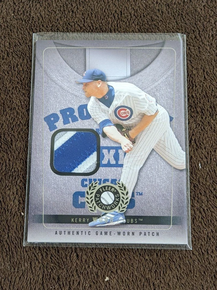 2005 FLEER PATCHWORKS PROPERTY XL /49 JERSEY PATCH KERRY WOOD CUBS - Image 1 of 1