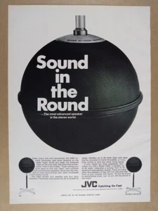1971 JVC Model 5303 Globe Speakers vintage print Ad - Picture 1 of 1