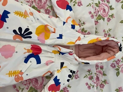 Manteau de pluie bébé fille catimini multicolore imperméable 12 mois  - Photo 1/2