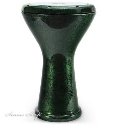 Orientalische Profi solo Darbuka Darabuka Trommel Aluguß inkl. Zubehör