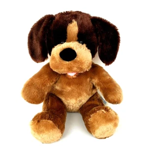 Build A Bear Workshop Plush Puppy Dog Brown with Dark Brown Ears 16" - Picture 1 of 7