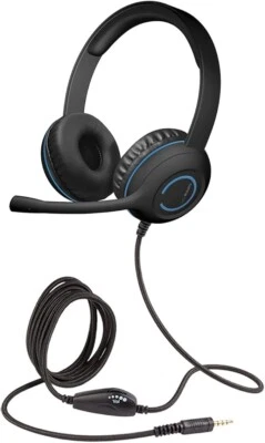 Auriculares estéreo Cyber Acoustics AC-5002, enchufe único de 3,5 mm Foto 1 de 4