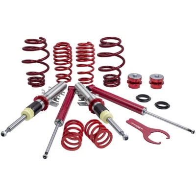 Kit de amortecedor de suspensão Coilover para VW POLO MK4 9N 2001-2014 - Imagem 1 de 4