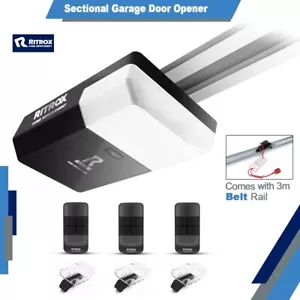 RITROX RX-1200P Sectional Garage Door Opener Motor Belt Rail (All in One) 1200N - Picture 1 of 5