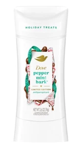 Dove Pepper Mint Bark Deodorant Antiperspirant Holiday Limited Edition - Picture 1 of 2