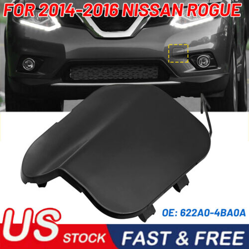 Fit for Nissan Rogue Front Bumper Tow Hook Cap Cover Eye Access