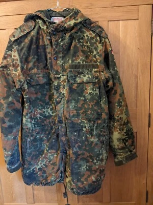 Flecktarn Camouflage Jacket, Fits 40/42".  Fishing. Shooting, Or Walking the Dog - Image 1 of 4