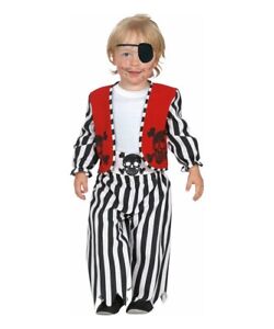 Mottoland Kinderkostüm Piratenjunge | Piraten Kinder Kostüm Gr. 80 92