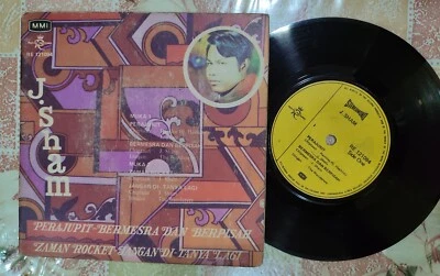 Malay 70s Band J. SHAM & The Wanderers 7" ep rock Funk psyche HEAR - Image 1 of 4