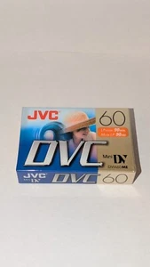 JVC MiniDV Video Tape DVM60ME 60 min SP / 90 min LP NEW old stock - Picture 1 of 2