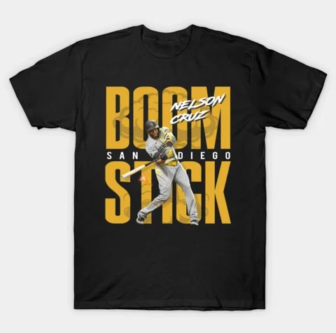 Nelson Cruz San Diego Boom Stick Funny T-Shirt S-3XL Gift for fans Cover