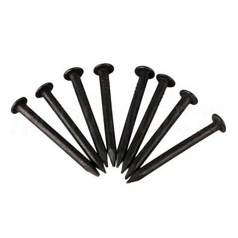 50PCS Round Archaize Pure Copper Rivets Screw Tacks Nails Hardware 18x1.3mm Cover