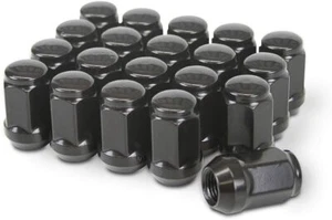 16x Black Golf Cart Lug Nuts 1/2x20 For Club Car EZ-Go Caryall Expres - Bild 1 von 6