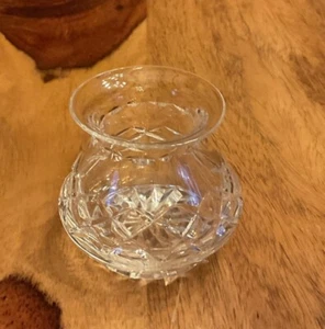 Lovely Stuart Cut Crystal Small Bud Vase - Ex Cond - Picture 1 of 1