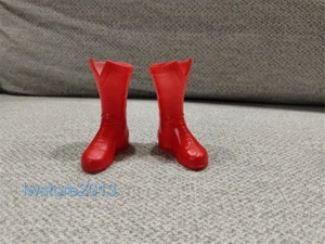 1/6 Red Batman Shoes Boots Model Props For 12inch Male Action Figure Body Toys - Picture 1 of 8