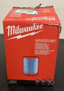 NEW - Milwaukee 49-90-1978 Large Wet/Dry Vacuum High Efficiency Filter - Picture 1 of 6