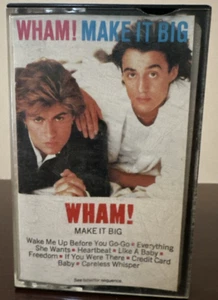 Make It Big by Wham! Cassette Oct-1984 Columbia USA Tested - Picture 1 of 4