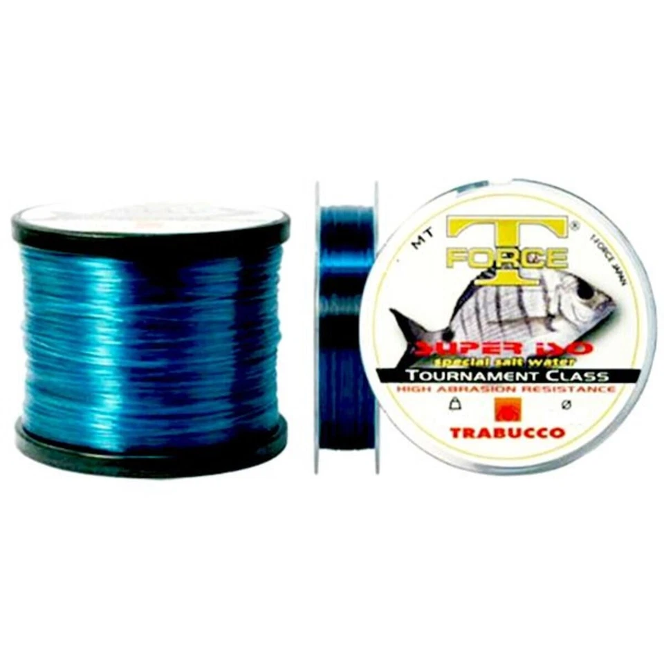 Monofilo Filo Super ISO 300 mt Trabucco 0 255 mm Mulinello bolentino Line pesca