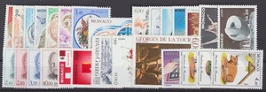 BRIEFMARKEN MONACO NEU ** JAHR 1993 + 4 BLÖCKE + 3 HEFTE KOMPLETTES JAHR - Bild 1 von 4