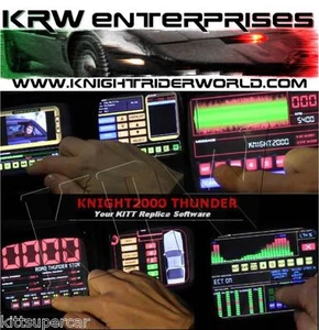 1982 PONTIAC FIREBIRD KNIGHT RIDER KITT KARR K2000 THUNDER SOFTWARE PC WINDOWS - Picture 1 of 9