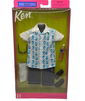 De colección Nuevo en Paquete Ken Mattel Fashion Avenue 2001 Cruisin' the Pier 25752 Foto 1 de 4