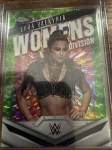 2025 Topps Chrome WWE - Women's Division Aoife Valkyrie #WD-LYR Neon Green... - Picture 1 of 1