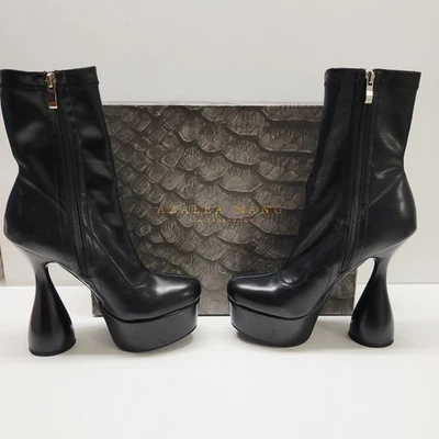 Botín Grueso Azalea Wang Estándares Alto Estándar Negro Talla 8 Foto 1 de 4