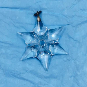 2000 Swarovski Kristall 3" jährliche Weihnachten Feiertage Schneeflocke Ornament-OHNE BOX - Bild 1 von 7
