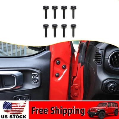 8PCS Steel M8*38 Torx Trunk Screws Bolts Replacement For Jeep Wrangler JL JK 07+ Foto 1 de 4