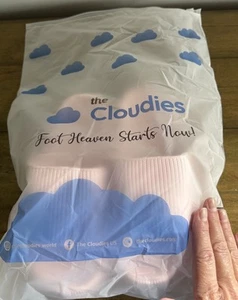 NEU Cloudies Orthopädische Pantoletten mit extra komprimierbarer dicker Sohle in Pink! - Bild 1 von 7
