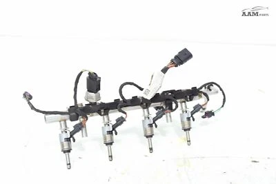 2019 AUDI Q5 2.0L TFSI GASOLINE ENGINE FUEL INJECTION RAIL & INJECTORS OEM - Image 1 of 4