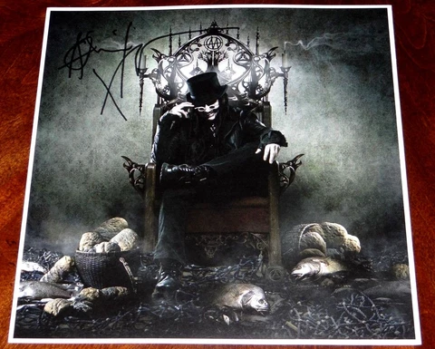 AL JOURGENSEN SIGNED FROM BEER TO ETERNITY PERMAWAR 12X12 PROMO PHOTO!!! Cover