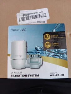 Waterdrop UF Faucet Filtration System mlmodel Number WD-FC-02 NIB FREE SHIPPING  - Picture 1 of 1