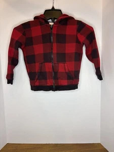 Kids Plaid Hoodie 5T - Picture 1 of 3