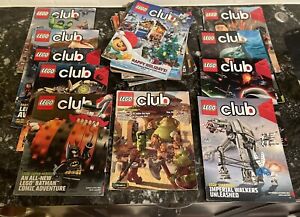 LEGO CLUB MAGAZINE LOT OF 24 ISSUES FROM 2010-11-12-13-14 STAR WARS MARVEL!!