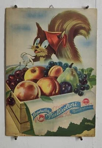LOCANDINA CARTONATA 24x34 PUBBLICITA' FRUTTICOLTORI MASSALOMBARDA-C57-16 - Picture 1 of 1