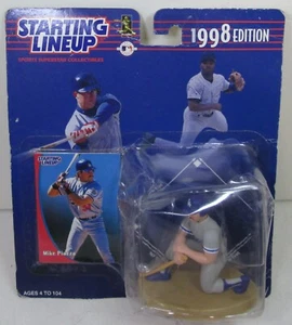 Figura y tarjeta MIKE PIAZZA - Los Angeles Dodgers Starting Lineup MLB 1998 - LEER - Imagen 1 de 3