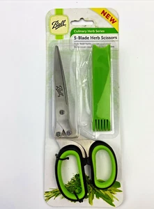 Ball Kitchen Herb Scissors Blades Jardon and Cover Stainless Steel Blades NEW - Picture 1 of 6