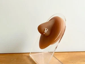 Spinnennasenring zum Anklemmen nicht durchdringender Schmuck Mode schön - Bild 1 von 3